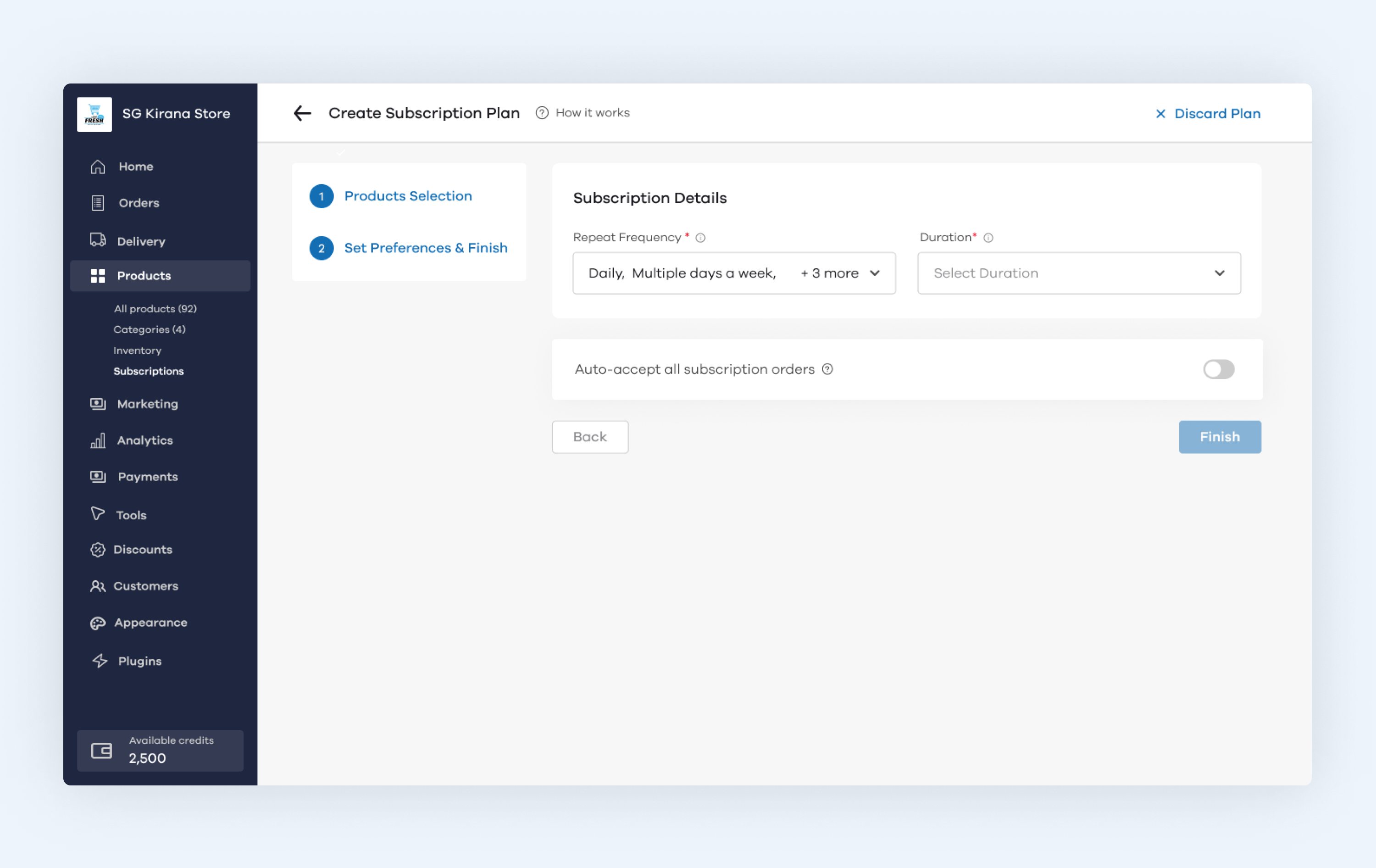 Step 2 overview