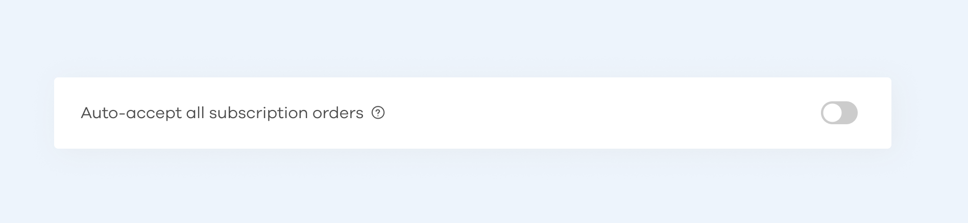 Auto-accept toggle